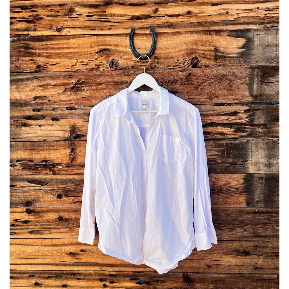 NIC+ZOE | T-Shirt Button Down Blouse Top PL